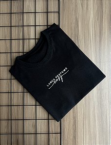 T-SHIRT LANÇA PERFUME EASY - PRETO