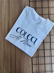 T-SHIRT COLCCI AL MARE - BRANCO