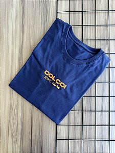 T-SHIRT COLCCI EST 1986 - AZUL MARINHO