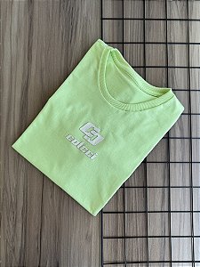 T-SHIRT COLCCI ALTO RELEVO - VERDE CREAM