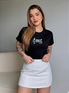 T-SHIRT COLCCI ICONIC - PRETO