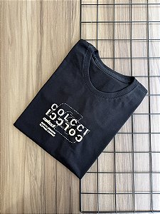 T-SHIRT COLCCI QUALITY PUFF - PRETO