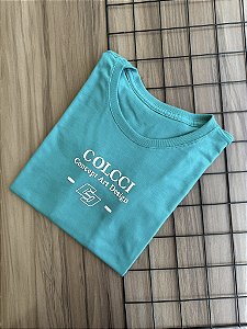 T-SHIRT COLCCI CONCEPT - VERDE JADE