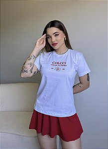 T-SHIRT COLCCI CONCEPT ART DESIGN - BRANCO