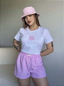 T-SHIRT NEW ERA - BRANCO