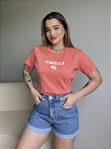 T-SHIRT COLCCI - CORAL