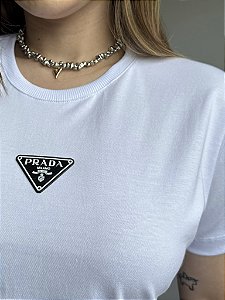 T-SHIRT PRADA - BRANCO