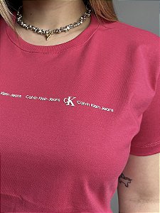 T-SHIRT CALVIN KLEIN JEANS - ROSA PINK