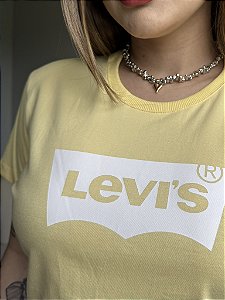 T-SHIRT LEVIS - AMARELO BEBE