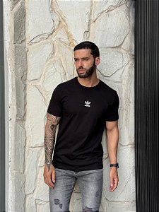 CAMISETA MASCULINA ADIDAS - PRETO