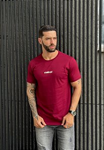 CAMISETA MASCULINA COLCCI - BORDO