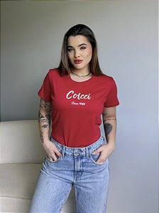 T-SHIRT COLCCI SINCE 1986 - VERMELHO