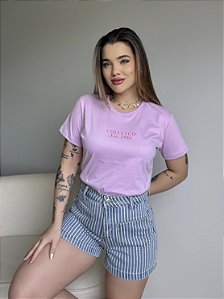 T-SHIRT COLCCI CO. EST. 1986 - ROXO POESIA