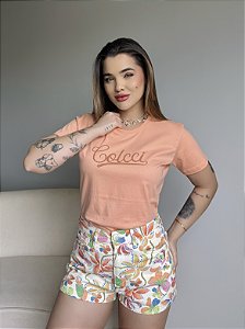 T-SHIRT COLCCI C/GLITTER - NECTAR