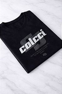 T-SHIRT COLCCI NEVER LET THE NOISE - PRETO