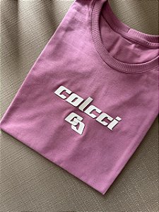 T-SHIRT COLCCI C/GLITTER - MALVA