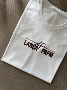 T-SHIRT LANÇA PRFM LP - OFF WHITE