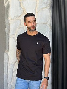CAMISETA MASCULINA RESERVA BASICA - PRETO