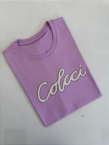 T-SHIRT COLCCI PUFF - ROXO POESIA