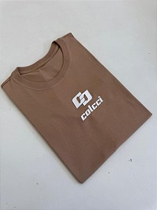 T-SHIRT COLCCI LOGO - CAPUCCINO