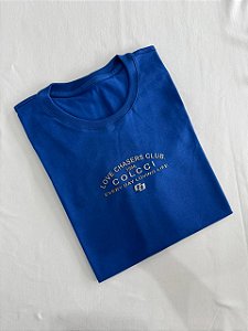 T-SHIRT COLCCI LOVE CHASERS - AZUL BIC