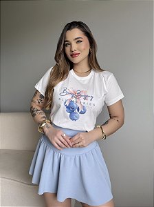 T-SHIRT DTF BLUEBERRIES - OFF WHITE