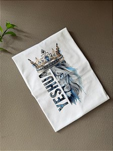 T-SHIRT DTF LEÃO YESHUA - OFF WHITE