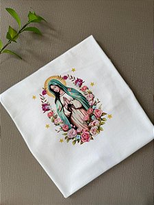 T-SHIRT DTF NOSSA SENHORA ESTRELAS - OFF WHITE