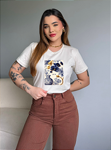 T-SHIRT DTF DIOR - OFF WHITE