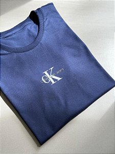 T-SHIRT CALVIN KLEIN JEANS - AZUL MARINHO