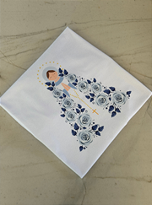 T-SHIRT DTF NOSSA SENHORA ROSAS - BRANCO