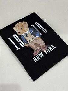 T-SHIRT DTF URSO NEW YORK 1979 - PRETO