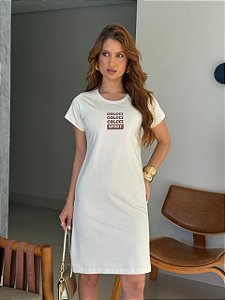 VESTIDO DRESS COLCCI SPORT - BEGE NATURAL