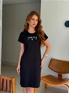 VESTIDO DRESS COLCCI EST 1986 - PRETO