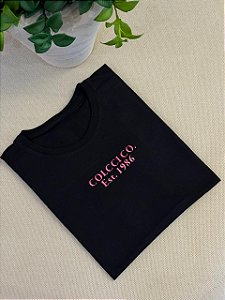 T-SHIRT COLCCI CO. - PRETO