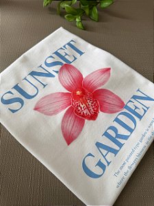 T-SHIRT DTF SUNSET GARDEN - OFF WHITE