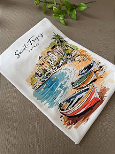 T-SHIRT DTF SAINT TROPEZ - OFF WHITE