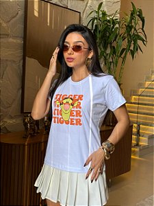 T-SHIRT DTF TIGGER - BRANCO