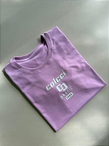 T-SHIRT COLCCI BRASIL - LAVANDA