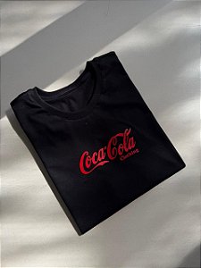 T-SHIRT COCA COLA - PRETO