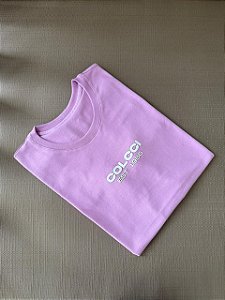 T-SHIRT COLCCI EST 1986 - LAVANDA