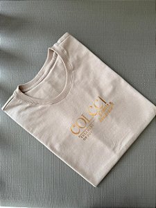 T-SHIRT COLCCI CREATE INNOVATE - BEGE DUNAS