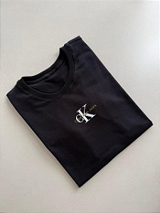 T-SHIRT CALVIN KLEIN JEANS CK - PRETO