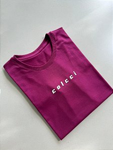 T-SHIRT COLCCI ALTO RELEVO - FRUTA SILVESTRE