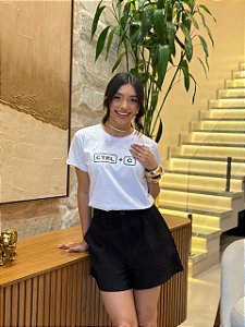 T-SHIRT DTF CTRL+C - BRANCO