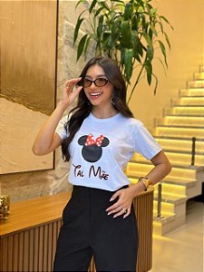 T-SHIRT DTF TAL MÃE - BRANCO