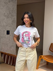 T-SHIRT DTF MAS VOCÊ NÃO É TODO MUNDO - BRANCO