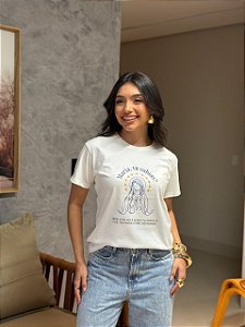 T-SHIRT DTF MARIA, TU SABIAS? - OFF WHITE