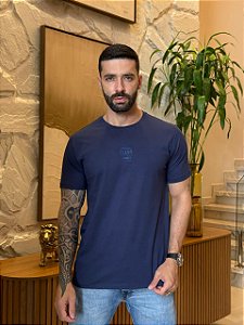CAMISETA MASCULINA ELLUS - AZUL MARINHO