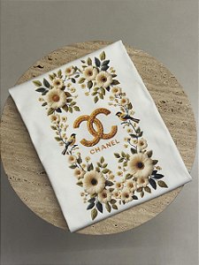 T-SHIRT DTF  CHANEL - OFF WHITE